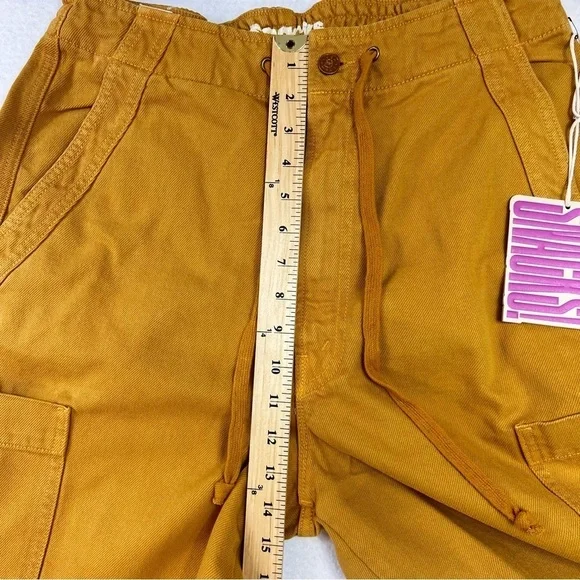 Mother The Munchie Nerdy Cargo Pants High Rise Wide Leg Sz 30 NWT Wood Thrush - Picture 9 of 16